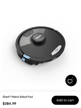 Shark Matrix Robot Pod - Black